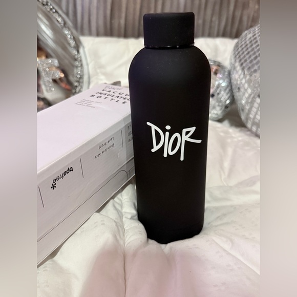 Dior Other - Authentic Dior Matte Black vacuume insulated bottle 16oz. New and unused